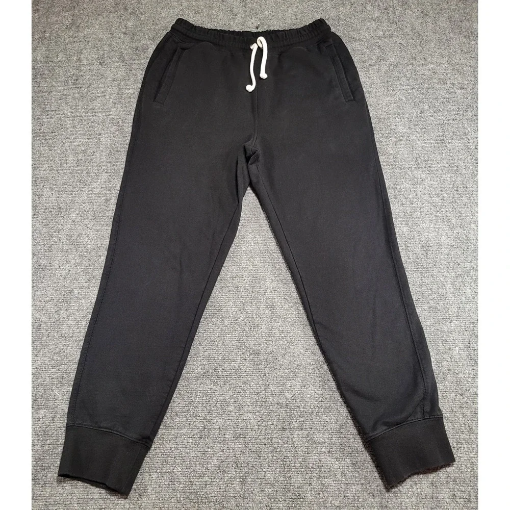 North Face Men's Heritage Patch TNF Black Joggers Sweatpants Size Small